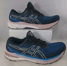 Asics GT-2000 Athletic F820222 Running Shoes Flytefoam Blue Black US 10 UK 8 - £18.98 GBP