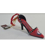 NWT Texas Rangers High Heel Shoe MLB Christmas Ornament Team Sports America - $25.71 CAD