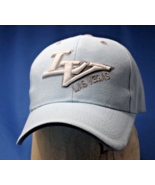 Las Vegas Light Blue Baseball Hat Cap LV Adjustable Strap Embroidered - £7.62 GBP