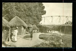 Vintage RPPC Postcard Tamazunchale San Luis Potosi Mexico 1912 Postal History - $23.16