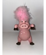 J&amp;D Designs Cute ~ Funny Animal 3-D Ceramic Pink Pig Picture Photo Holder. - $9.00