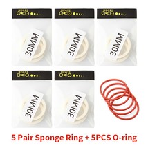 10PCS MTB bicycle shock absorber front fork sponge ring dust seal oil seal lubri - £59.34 GBP