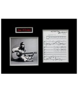 Joni Mitchell Signed Sheet Music Museum Framed Ready to Display - $7,450.78 MXN