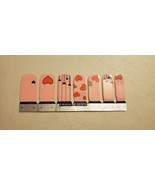 Vinyl Nail Strips (new) BellaHoot HEART ON THE LINE - $10.89