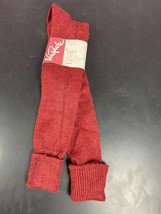 Vintage Knee High Socks Rust New Old Stock 1978  Sz 9-11 Van Raalte - £19.38 GBP