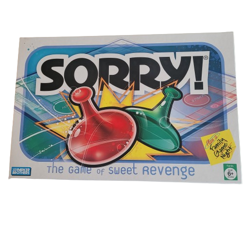 Sorry! Board Game 2005 Hasbro Parker Brothers New Open Box Family Sweet ... - $11.87