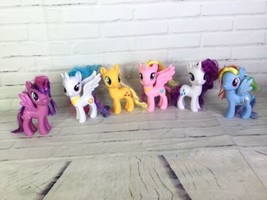 My Little Pony Cadance Celestia Twilight Applejack Rarity Rainbow Figures Toys - £33.15 GBP