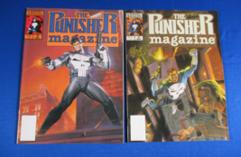 The Punisher Magazine Marvel Comics 1989 # 3 4 volume 1  Good Condition - £8.23 GBP