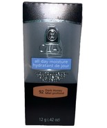 1- Oil of Olay All Day Moisture Stick Foundation #92 Dark Honey New/Disc... - $19.79