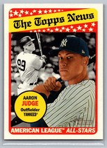 2018 Topps Heritage #278 Aaron Judge Insert Card All Star - £2.25 GBP