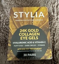 30 Pairs 24K GOLD EYE GELS  Under Eye Gel Pads for Puffiness &amp; Dark Circles NEW - £13.27 GBP