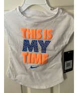 Toddler Nike Girl&#39;s This is My Time 12 Months Puffy Shirt *NEW w/Tags* d1 - $17.76 CAD