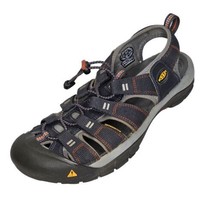 Keen Newport H2 Sandal Shoes Mens 11.5 India Ink Grey Rust Bungee Sports 1001931 - £31.57 GBP