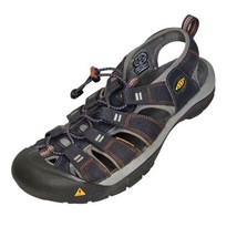 Keen Newport H2 Sandal Shoes Mens 11.5 India Ink Grey Rust Bungee Sports 1001931 - £32.14 GBP