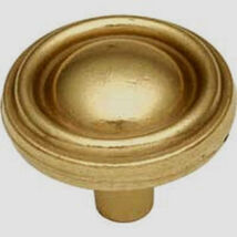 1 Belwith # P411-LP  LANCASTER BRASS Finish 1-1/4"  Cabinet Knobs PULL - $2.99