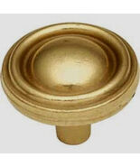 1 Belwith # P411-LP  LANCASTER BRASS Finish 1-1/4"  Cabinet Knobs PULL - $2.99
