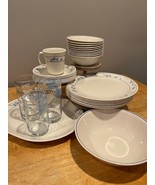 Corelle Pyrex First of Spring Blue Floral Flowers  Replacement Dishes Vi... - $77.92 MXN+