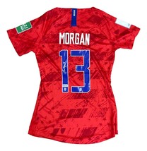 Alex Morgan Signed 2019/20 Nike USA Women&#39;s Red Small Soccer Jersey BAS - £194.46 GBP
