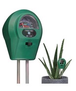 Soil PH Meter, Soil Moisture Meter, 3N1 [Moisture Meter+PH Meter+Light M... - £10.35 GBP