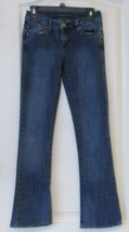 Rock &amp; Republic Kasandra Blue Barely Bootcut Jeans Women&#39;s Sz 2 Pre-owned - $274.30 MXN