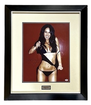Megan Fox Autographed Signed 16x20 Photo Framed PSA/DNA Authentic Beautiful! - £296.27 GBP