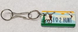 I Love to Hunt Keychain Sportsman&#39;s Warehouse Outfitters Small Plastic 2004 - $11.35