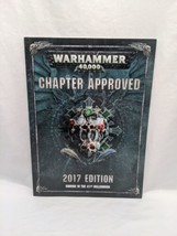 Warhammer 40K Chapter Approved 2017 Edition Games Workshop Expansion Book - $17.81