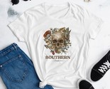 Womens fashion fit t shirt white front southern belle collections thumb155 crop