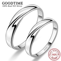 Fashion Lovers Ring 925 Sterling Silver Rings Korean Style Pure Silver Jewelry S - £14.43 GBP
