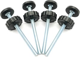 4 Pack 8MM Baby Gate Threaded Spindle Rod, Replacement Hardware Parts Ki... - $23.77