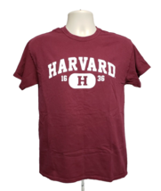 Harvard University 1636 Adult Medium Burgundy TShirt - £11.84 GBP