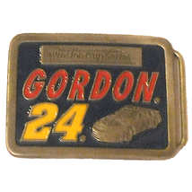 Vintage 1998 Gordon 24 Nascar Winston Cup Series Belt Buckle Limited Edi... - $16.99