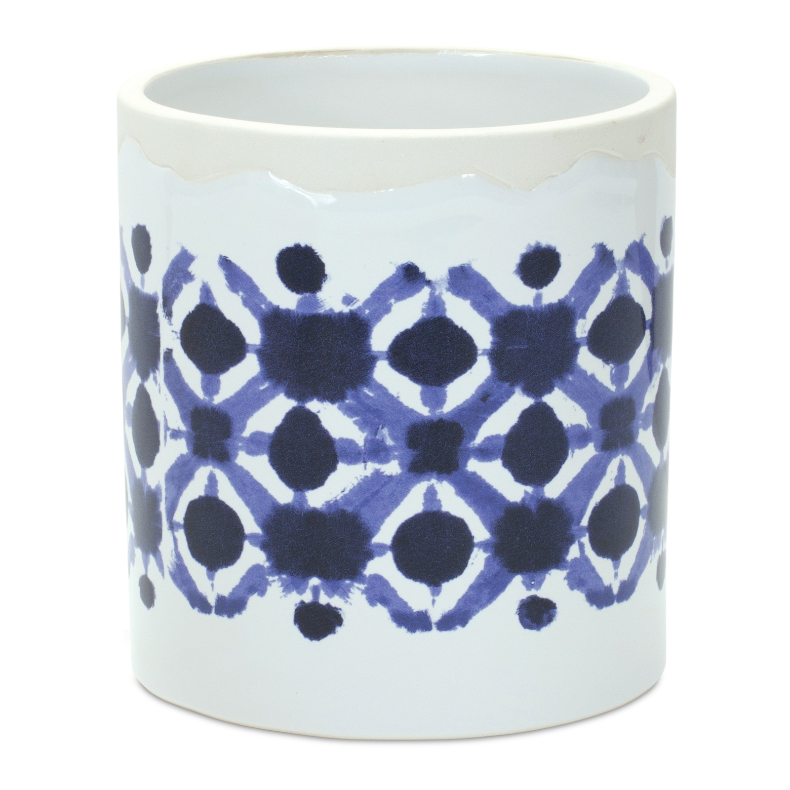 Tie-Dye Print Ceramic Pot (Set of 2) - $52.56