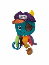 Tomy Lamaze Pirate Octopus Baby Plush Toy Rings Crinkles Rattles 0-24 mos. - £8.59 GBP