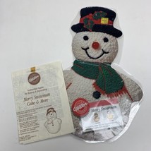 Wilton Merry Snowman Cakes Instructions for Baking Decorating Insert NO PAN - £4.70 GBP