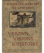 VERDUN, VISIONS D&#39;HISTOIRE (1928) French Photo-Illustrated Book WWI Re-E... - €168,56 EUR