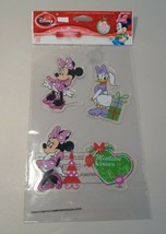 Minnie Mouse Daisy Duck New Window Christmas Holiday Gel Clings Stickers Disney - £15.03 GBP