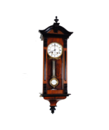 1885 Antique German Mechanical Wooden Wall Clock with pendulum by Lenzki... - $1,400.00