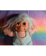 Russ Plush Troll Kidz Toddler Doll Mint Green Outfit &amp; Hair Blue Eyes - ... - £10.07 GBP
