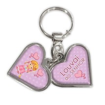Menina Louvai a Deus : Gift Keychain Evangelical Christian Religious Por... - $114.02 MXN