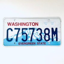  United States Washington Evergreen State Passenger License Plate C75738M - €10,26 EUR