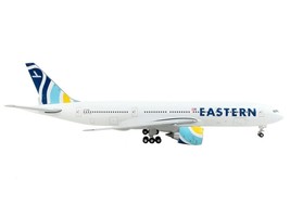 Boeing 777-200ER Commercial Aircraft &quot;Eastern Air Lines&quot; White with Striped Tai - £64.15 GBP