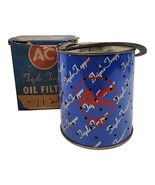 VINTAGE AC TRIPLE TRAPPER OIL FILTER #P-127 1949-53 BUICK NOS - $374.21 MXN