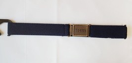 Unbranded Boy&#39;s Stretchable Magnetic Belt Navy With Gold Accents Fits Al... - £7.87 GBP