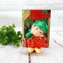 Hallmark Keepsake 1990 Elf of the Year Light Up Ornament, Vintage, Chris... - $25.00