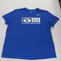 The Nike Tee BV1997-4ED XII Big12 Conference Men's Blue Cotton T-Shirt image 11