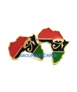 Africa With Eye of Ra Post Style Pierced Stud Earrings Horus - €12,18 EUR
