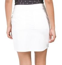 NWT Ladies BELYN KEY CHALK WHITE Keystone Jersey Knit GOLF SKORT S M L X & XXL image 2