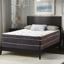 Treaton 12&quot; Twin Size Mattress And Box Spring - Euro Top Firm Foam - £362.72 GBP