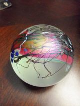 Glasshouse Iridescent with Purple Glass Paperweight US 1990, WAL10016[2] - $96.03